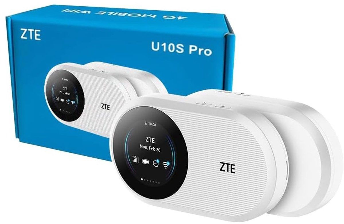 ZTE U10S Pro Serie - Router - 4G Mobile - WiFi 6 - Hotspot