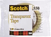 Scotch Transparante Tape 550 15 mm x 66 m