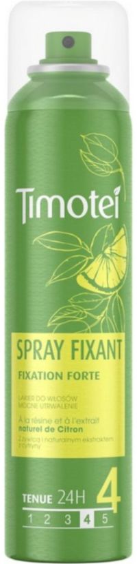 Timotei haarlak spray 250ml fixation forte