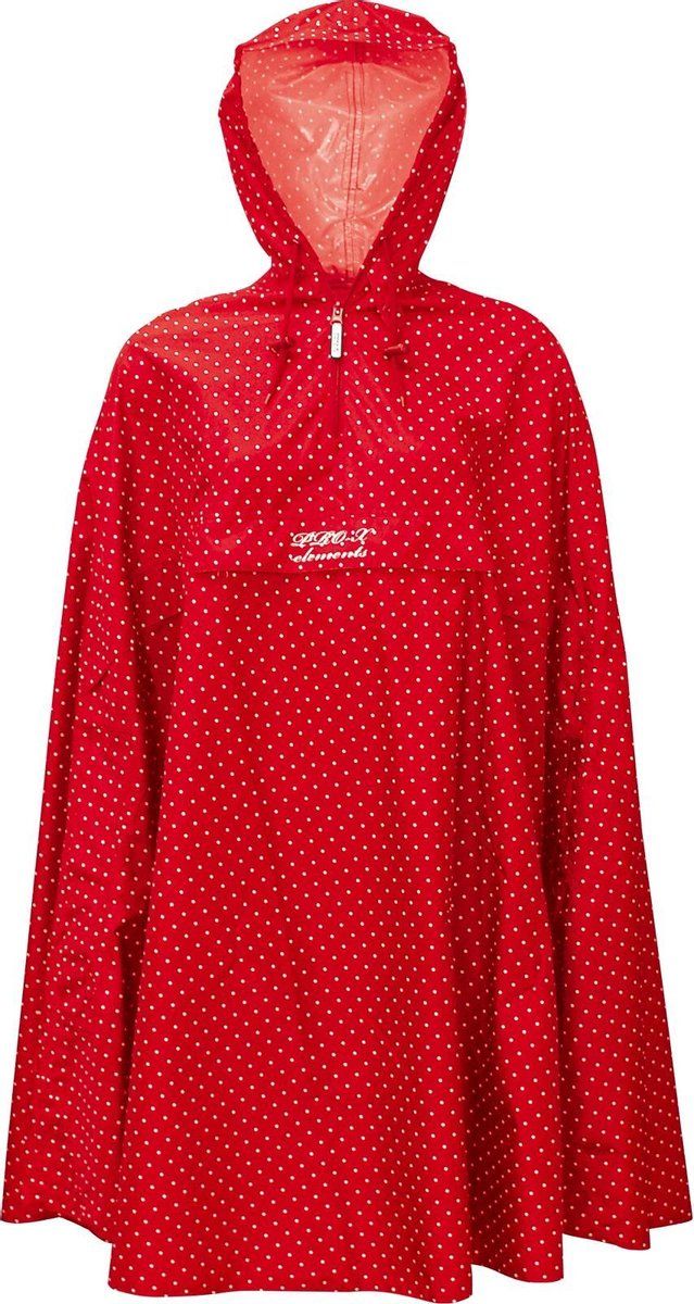 Pro-X Elements Alena Regenponcho Dames Rood XS/S