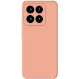 Xiaomi 14 Siliconen Matte Hoesje - Rose Pale