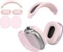 OEM ZenithVibe Beschermset voor AirPods Max 2/1 - Hoofdband Cover, TPU Case en Silicone Oorkussens, Roze