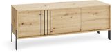 Margaret Hadas24 Meuble TV Natan avec Pieds en Métal 150/57/40 cm (Artisan)