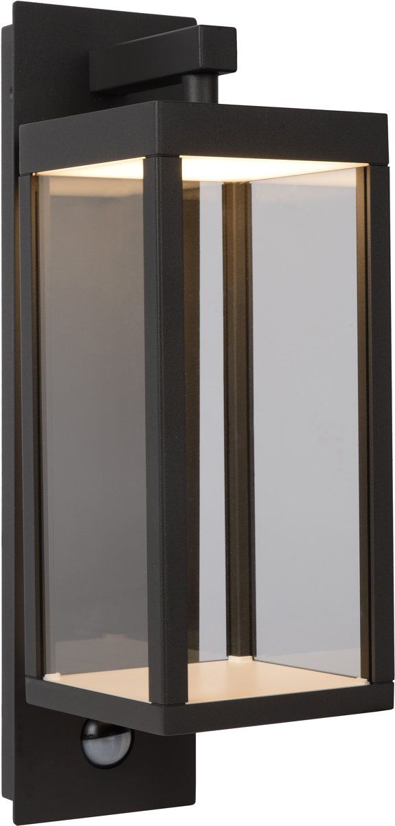 Lucide CLAIRETTE - Wandlamp Buiten - LED - IP54 - Zwart - 5411212281104