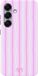 AVY Hoesje geschikt voor Samsung Galaxy S25 Plus | Pink Horizon | Strepen | Roze | Hard Shell Back Cover | Compatibel met MagSafe & Qi2