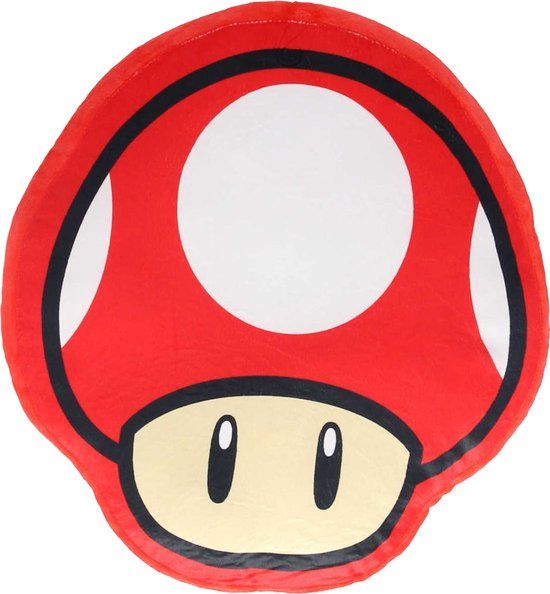 Super Mario Kussen Gevormd - 40 cm - Multi Colour