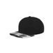 Flexfit Checked Flanell Peak Snapback Pet Zwart/Wit