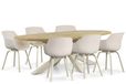 Lifestyle Garden Furniture Lifestyle Salina/Brookline 240 cm dining tuinset 7-delig