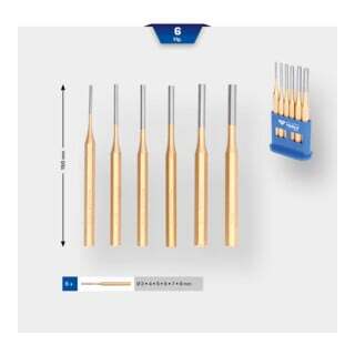 Brilliant Tools Brilliant Tools Drevelset, 6 dlg Aantal:1