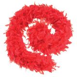 Red Bristol Novelty Red Feather Boa (80 gram) Pack van 1
