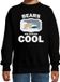 Bellatio Decorations Bears are serious cool Dieren ijsberen sweater zwart kinderen 98/104