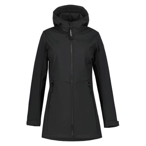 Icepeak Alamosa softshell jas - zwart