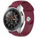By Qubix Qubix - Geschikt voor Garmin Venu 4 - 45mm - Rubberen sportband - Bordeaux - Smartwatch bandje 22mm