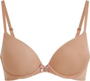 Hunkemöller Dames Lingerie Voorgevormde beugel bh Plunge - Bruin - maat D80