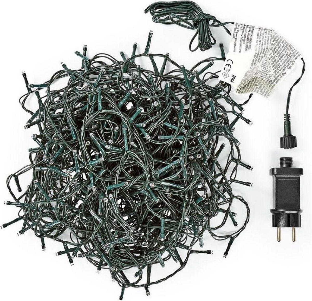 ABC-LED Kerstverlichting outdoor - Blauw - 8 meter - koppelbaar