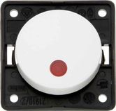 Hager 937722509 – lichtschakelaar (wit, IP44, 250 V, 55,5 mm, 24,1 mm, 55,5 mm)