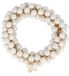 Parsa Beauty Haaraccessoire Attache cheveux Or, Blanc 1 pièce