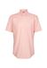 Seidensticker Chemise d'affaires pour homme - Coupe droite - Infroissable - Col boutonné - Manches courtes - 100% coton, Orange, 43