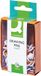 Q-CONNECT punaises, wit, 10 doosjes van 120 stuks