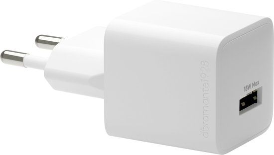 dbramante1928 re-charge | Wall Charger - USB-A 18 Watt - Wit