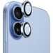 Blueo Film de protection Caméra Arrière Metal Frame pour Apple iPhone 17, Verre Trempé, Bleu