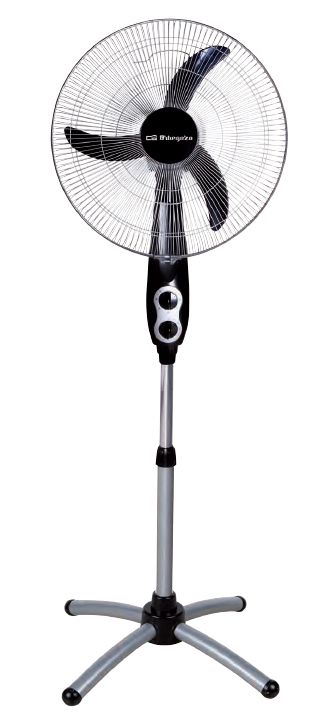 Orbegozo SF 0156 - Ventilator - Zwart/Metallic