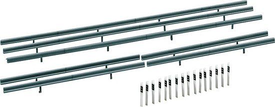 FALLER - Vangrails, 40 Reflectorpalen, 860 mm (272452)