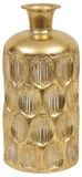 Atmosphera vase Dubai - gold - D18 x H41 cm - metal
