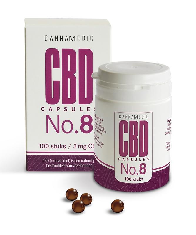 Cannamedic Cbd capsules nr 8 3 mg 100ca