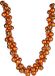 Krist+ Kerstkrans Oranje PVC