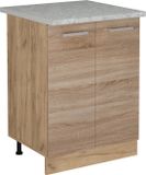 Vicco R-Line Keukenonderkast – 60 cm WB Marmer Sonoma