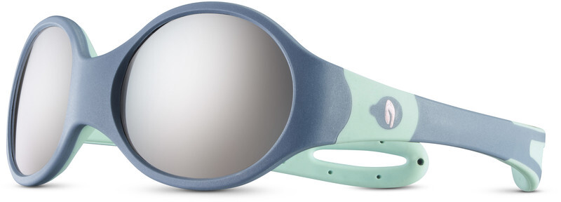 Julbo Loop L Spectron 4 Sunglasses Kids, blue grey/blue/grey flash silver