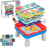 WOOPIE Table de jeu logique 65 pièces 10-en-1 set