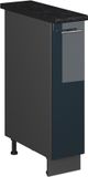 Vicco Apotheekkast Fame-Line, Donkerblauw hoogglans/Antraciet, 20 cm