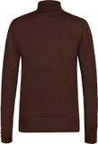 Miss Etam Dames Trui 'Isa' - Bruin - Viscose - Lange Mouw - Regular Fit - Maat S