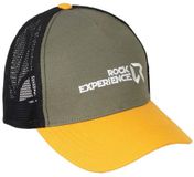 Rock Experience Skyfull Trucker Cap Unisex Olive Night / Old Gold