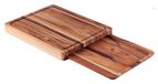 Tramontina Billot met dienblad, 40 x 30 x 3,8 cm. Teakhout