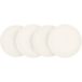 SILVERCREST® Set d'assiettes plates ou creuses en porcelaine, 4 pièces (assiette, blanc)
