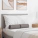 VidaXL Bolster kussens 2 st stof taupe ø 15 x 40 cm
