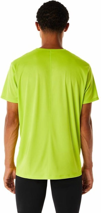 Heren-T-Shirt met Korte Mouwen Asics Core Geel