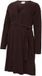 Mama Licious Jurk MLBROOKE Zwangerschapsjurk Chocolate Plum L