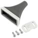 Hammond Electronics 1552CPGKITGY Passage de câble TPE (mélange de caoutchouc inodore) Gris (l x l x h) 36 x 36 x 18 mm 1 pièce(s)