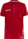 Craft Pro Control Button Jersey Jr 1906697 - Bright Red/White