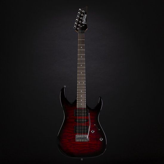 Ibanez GRX70QA-TRB Elektrische gitaar - Transparant Rood