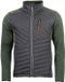 Peak Mountain Veste polaire avec empiècements matelassés Chacha kaki Hommes 2XL