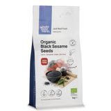 Wholefood Earth Biologische zwarte sesamzaden, 1 kg, onbewerkt, GGO-vrij, veganistisch, gecertificeerd biologisch