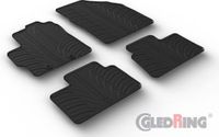 GledRing Rubbermatten voor Toyota Aygo X 2022- (T-Design 4-delig + montageclips)