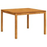 vidaXL Tuintafel 110x110x75 cm Massief Acaciahout