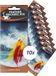 Eurocatch Makreel Onderlijn - 3 Haken - Rood/Geel - 10 stuks