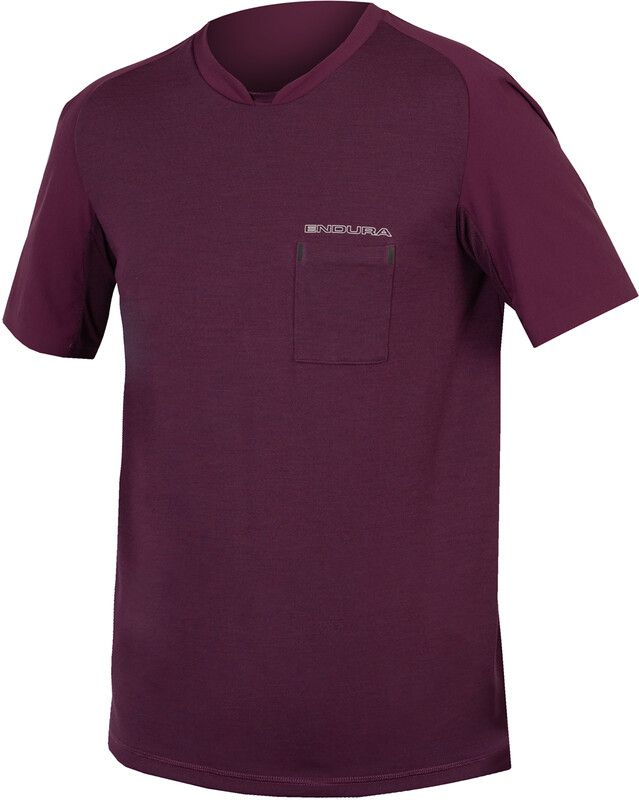 Endura Endura GV500 Foyle T-shirt Heren, violet
